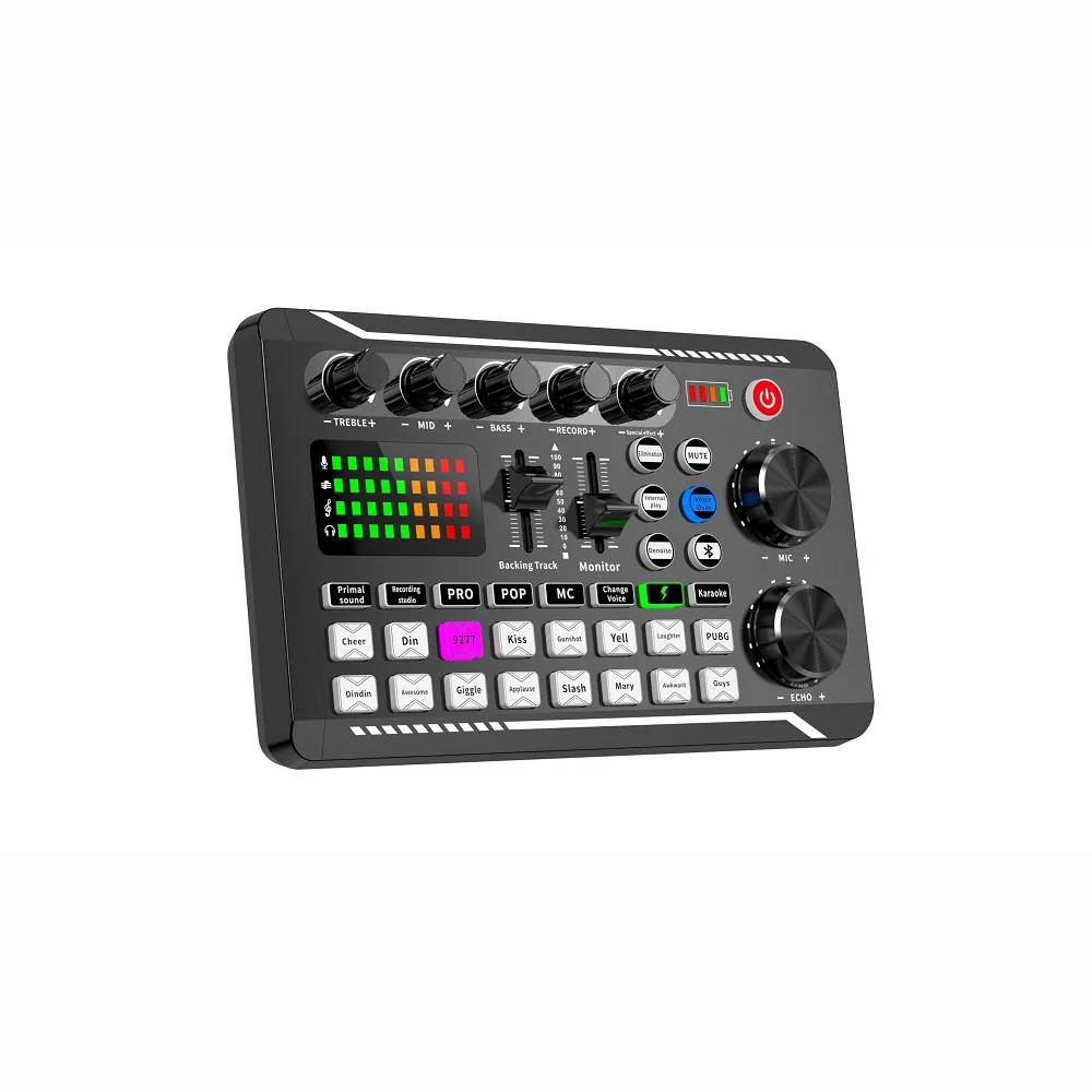 F998: بطاقة صوت، ميكروفون، خلا - مراجعة Audio Music Dj وسعره