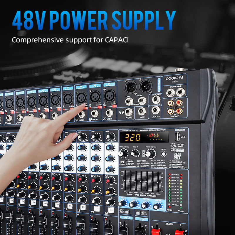 جهاز مزج صوتي احترافي من سلسلة - مراجعة Audio Music Dj وسعره